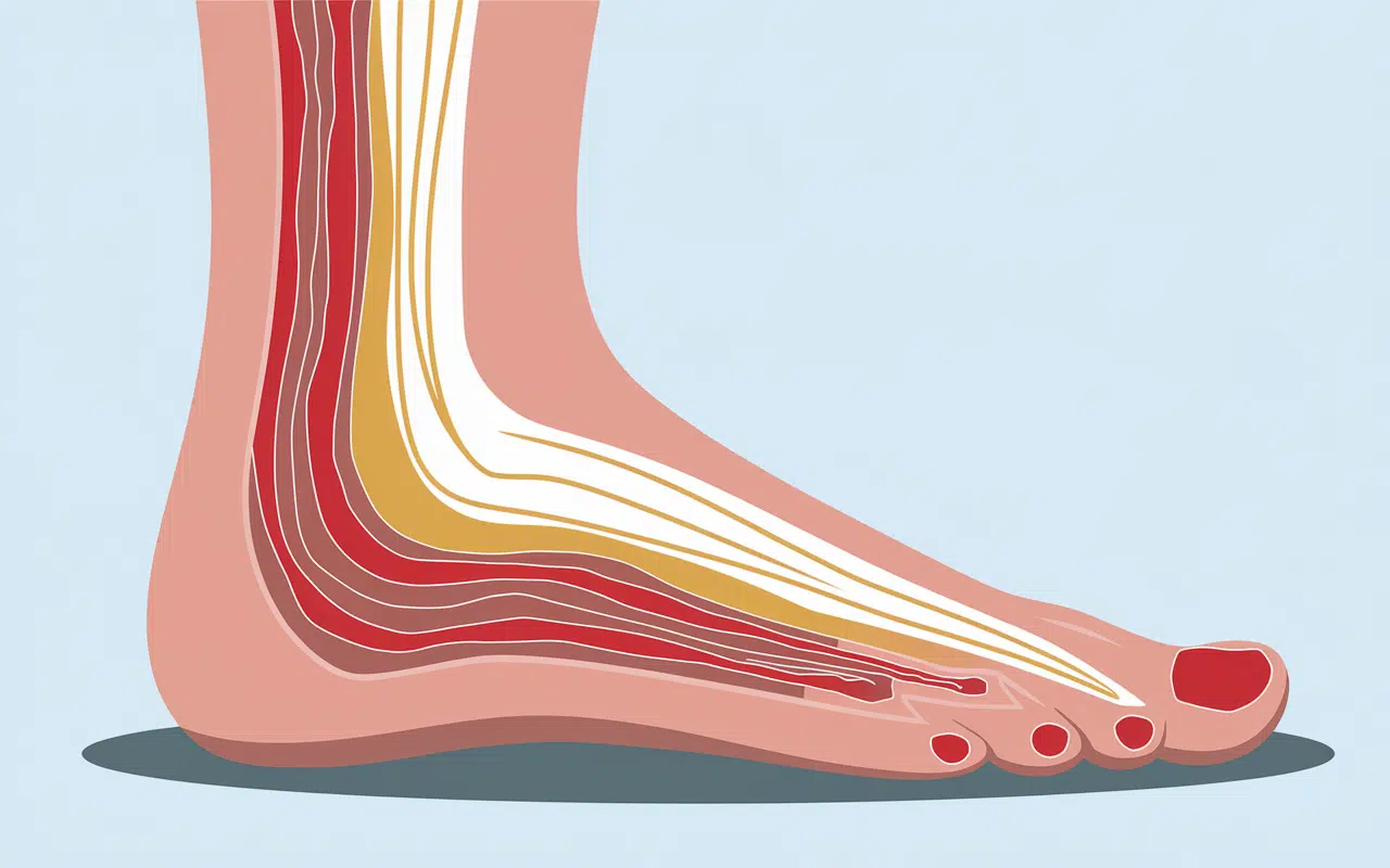 Anatomie talon inflammation causes médicales